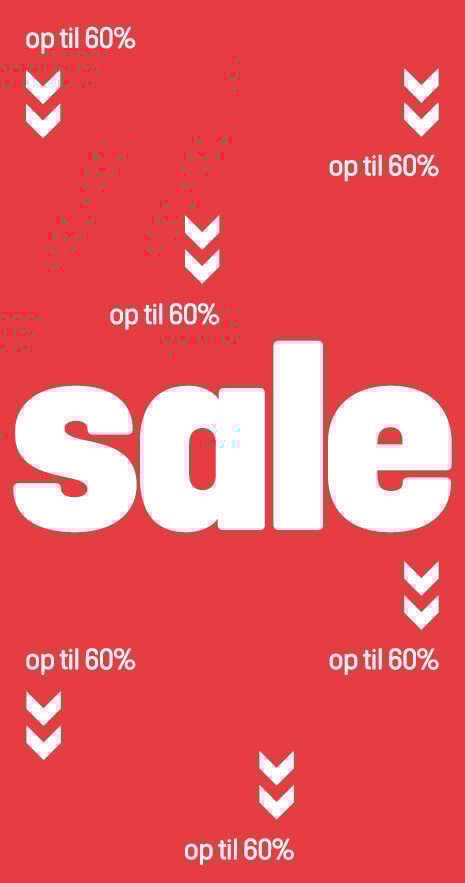 Sale op til 60%