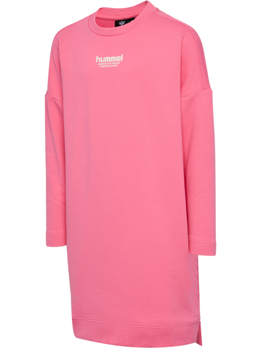 hmlZIPPI DRESS L/S, BUBBLEGUM hmlZIPPI DRESS L/S, BUBBLEGUM, packshot