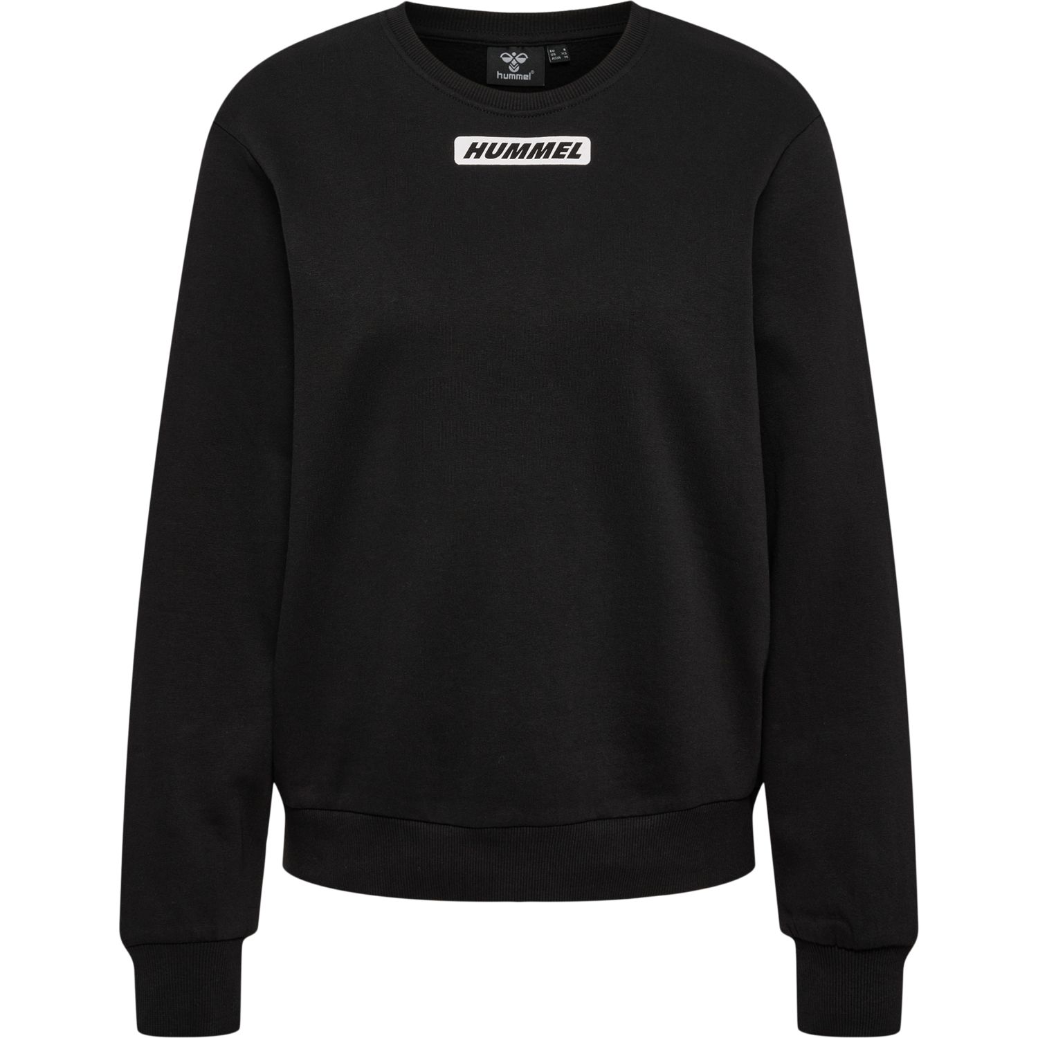 hmlTE ELEMENT SWEATSHIRT, BLACK, packshot