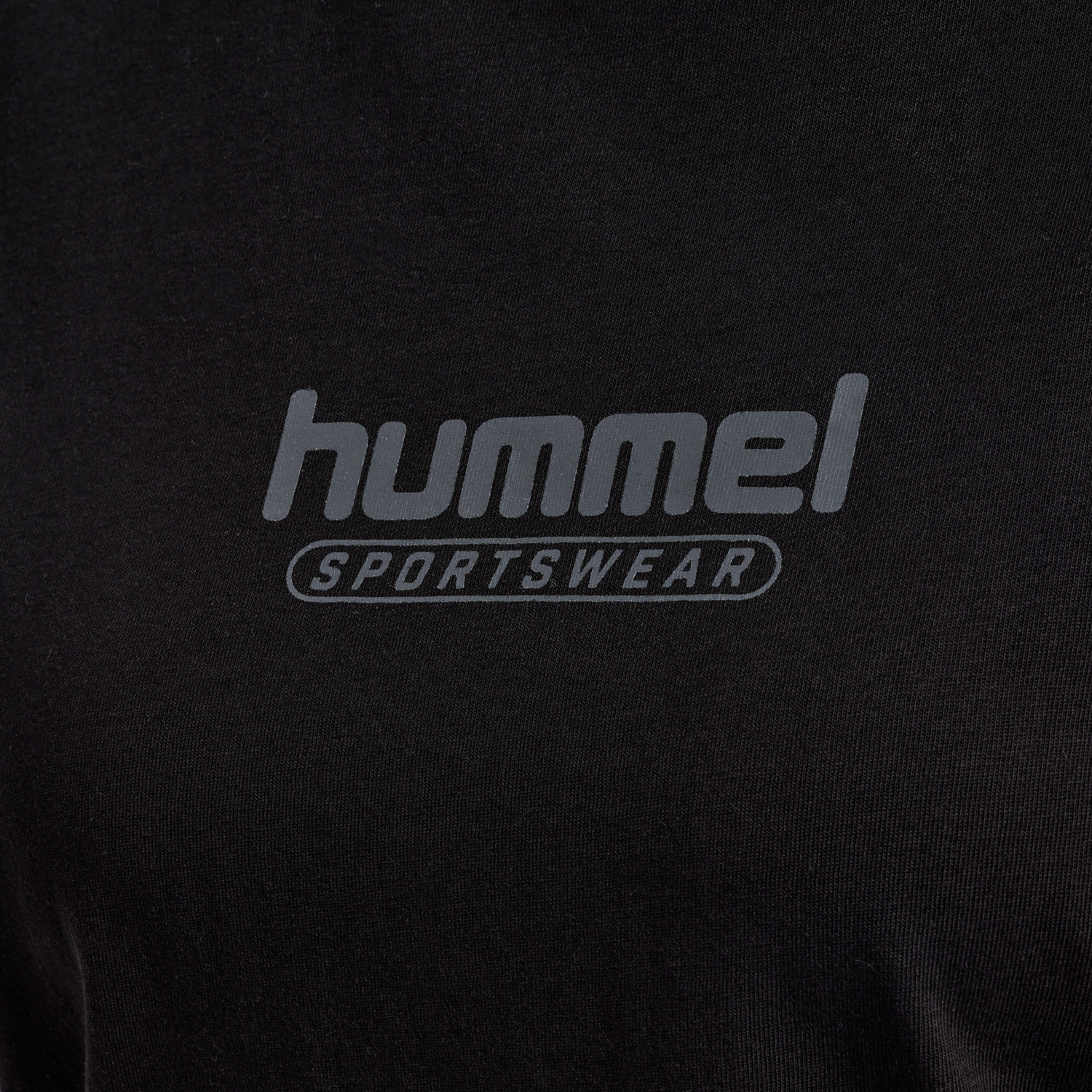 hmlBOOSTER WOMAN T-SHIRT, BLACK, packshot