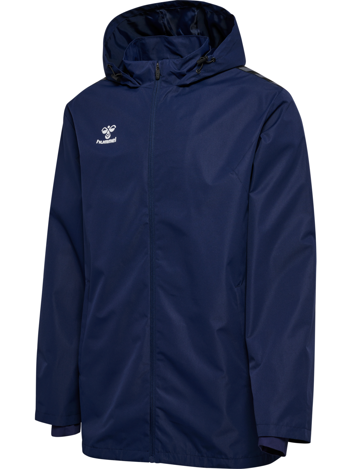 hmlAUTHENTIC ALL WEATHER JACKET, MARINE, packshot