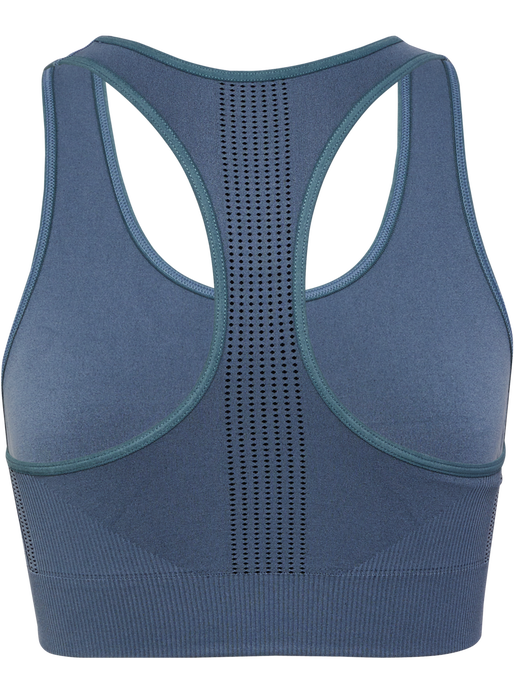 hmlMT SHAPING SEAMLESS SPORTS TOP, STORMY WEATHER, packshot