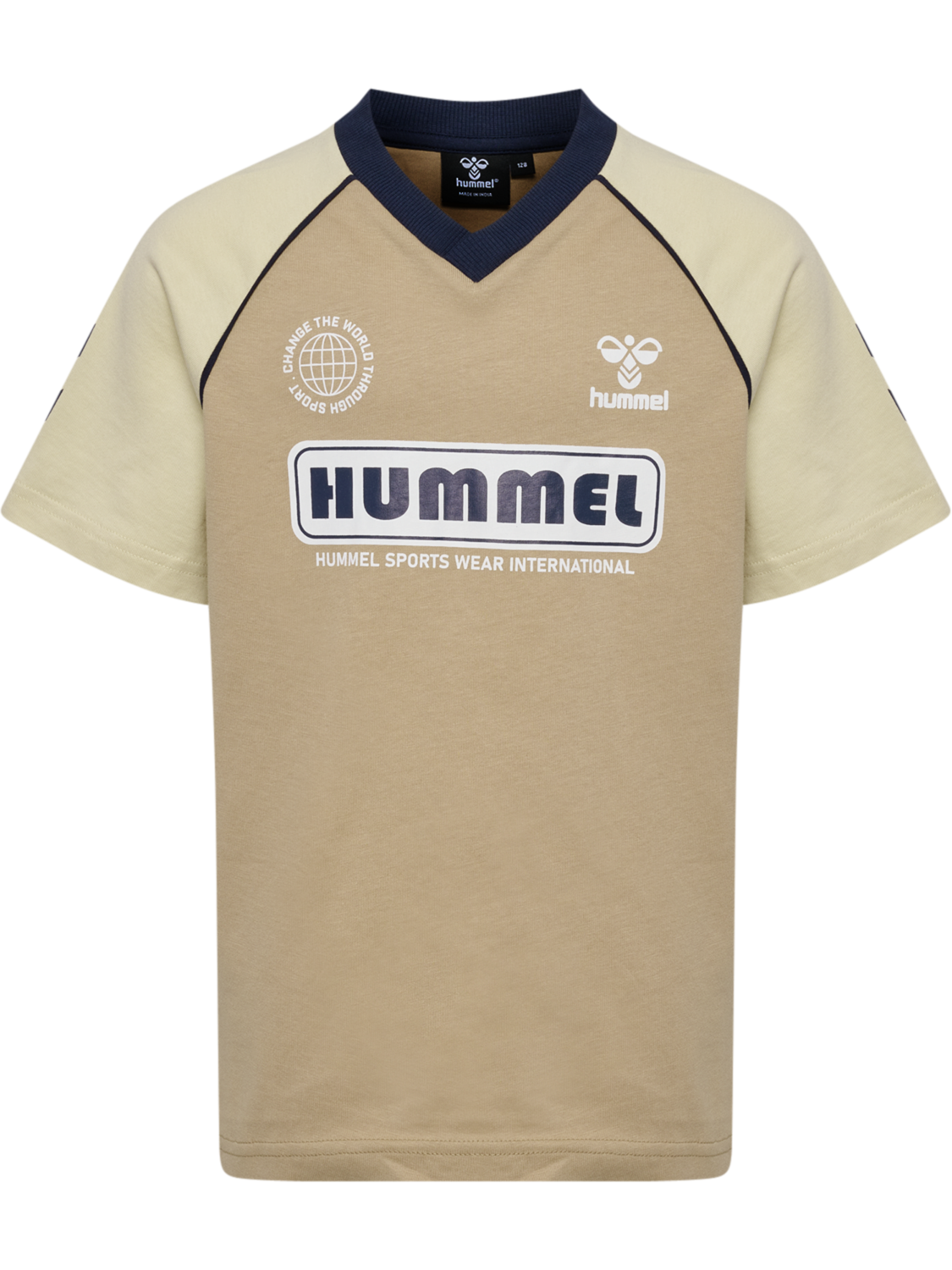 hmlROLF T-SHIRT S/S, CORNSTALK, packshot