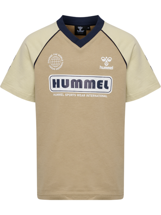 hmlROLF T-SHIRT S/S, CORNSTALK hmlROLF T-SHIRT S/S, CORNSTALK, packshot