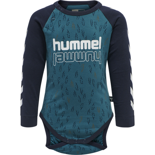 hmlTHUNDER BODY L/S, BLUE CORAL, packshot