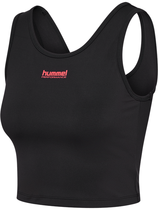 hmlHIIT INTENSITY W TOP, BLACK hmlHIIT INTENSITY W TOP, BLACK, packshot