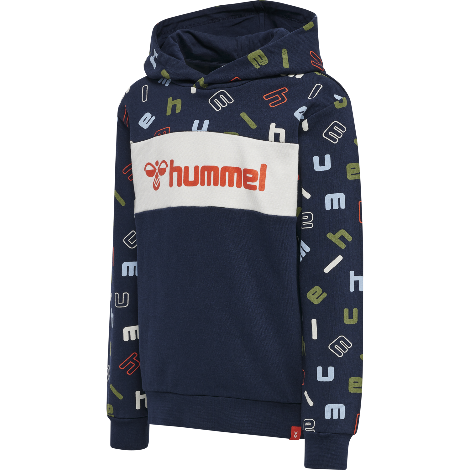 hmlLETTERS HOODIE, 1009, packshot