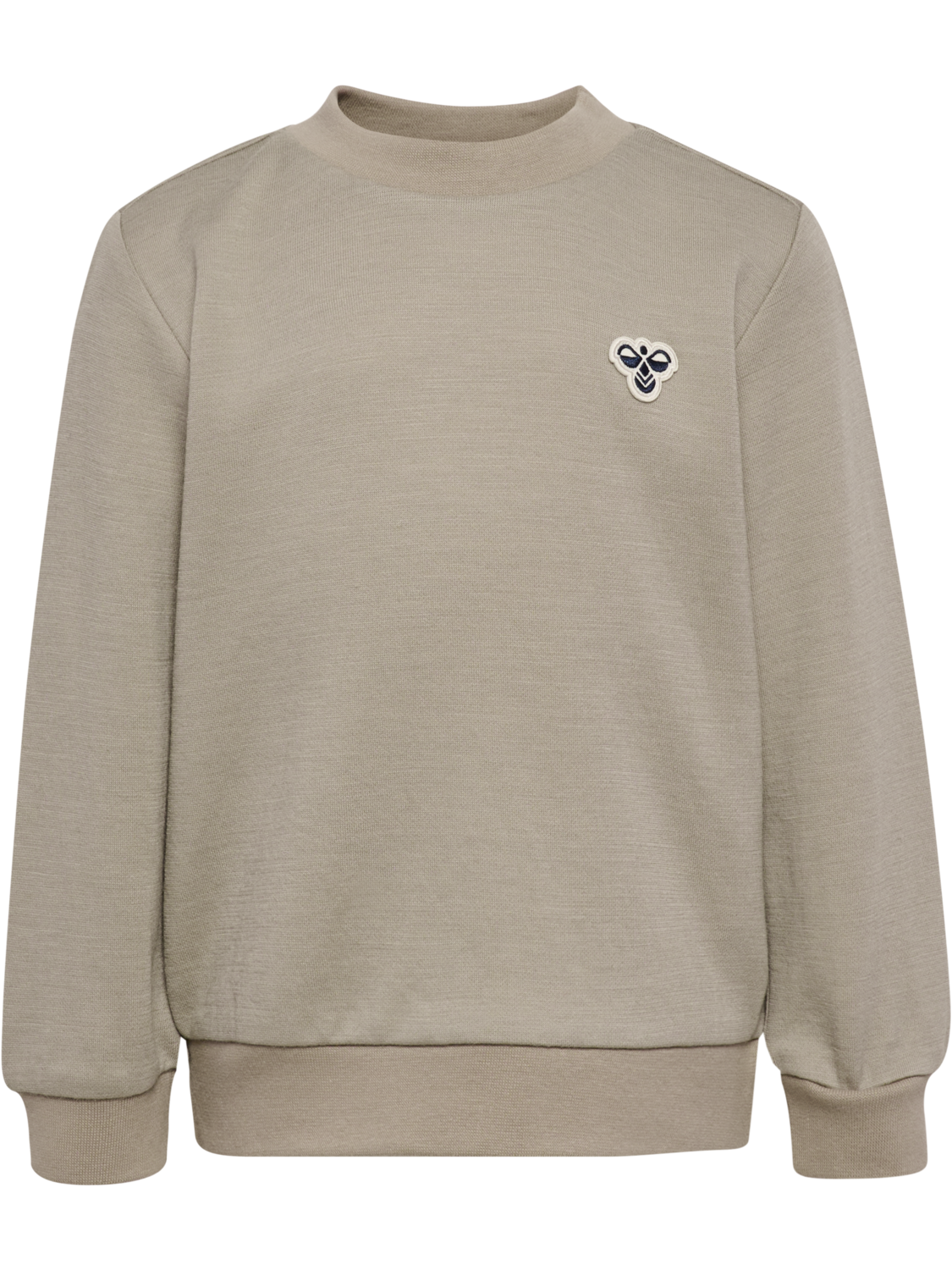 hmlMINI WOOL SWEATSHIRT BEE, VINTAGE KHAKI, packshot