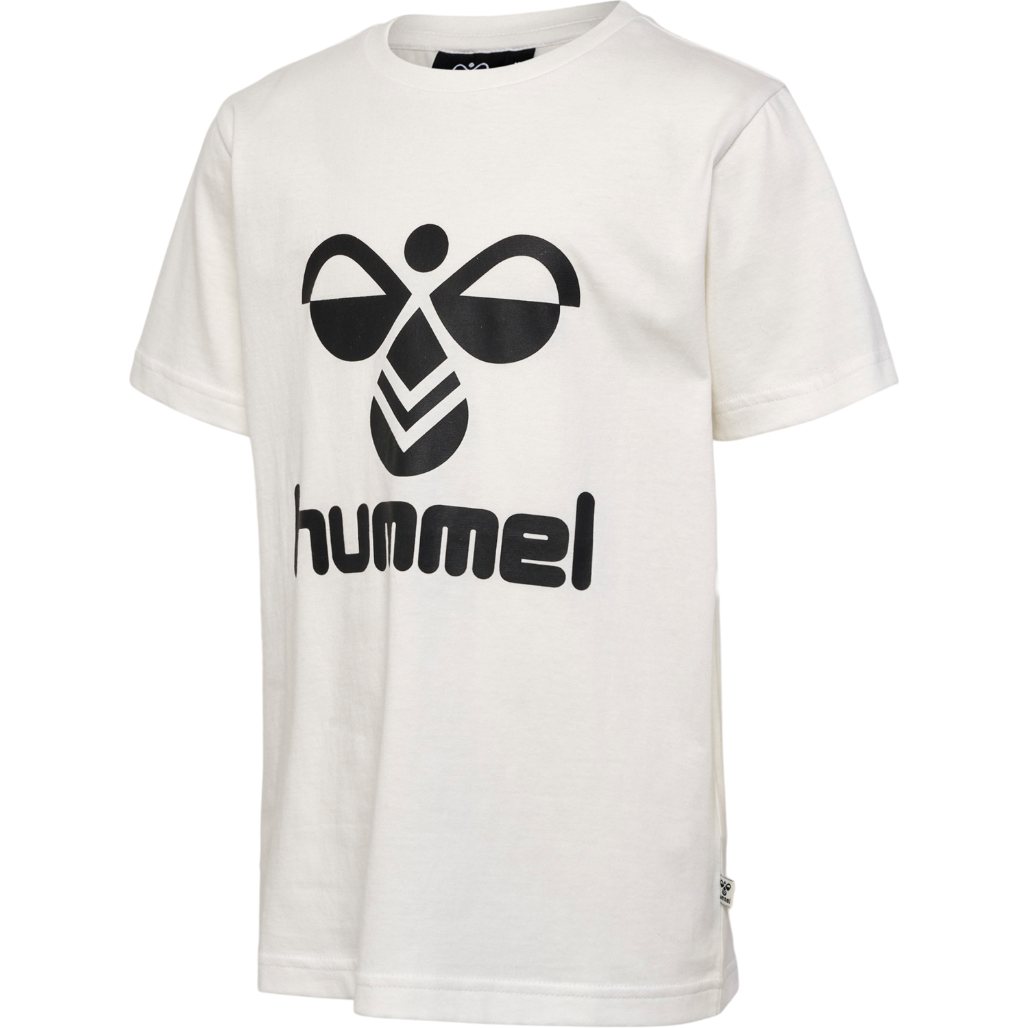 hmlTRES T-SHIRT S/S 2-PK, BLACK/MARSHMALLOW, packshot