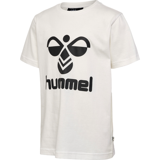 hmlTRES T-SHIRT S/S 2-PK, BLACK/MARSHMALLOW, packshot