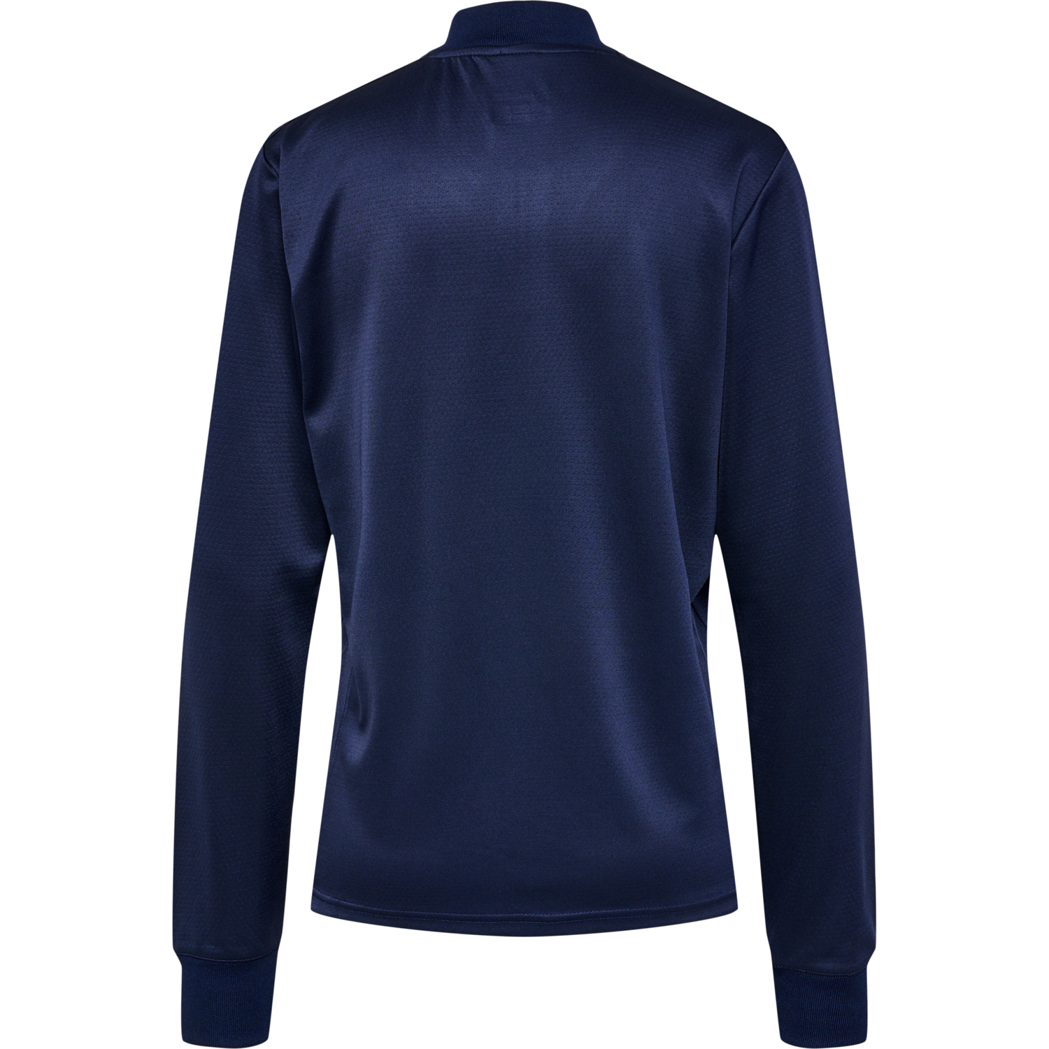 hmlSTALTIC POLY HALF ZIP L/S WOMAN, MARINE/PAISLEY PURPLE, packshot