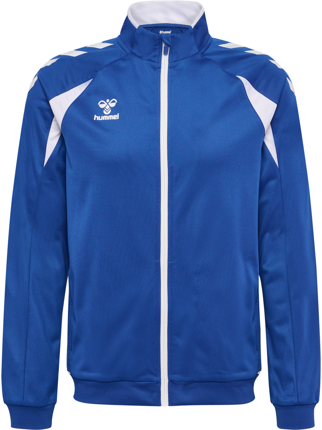 hmlCORE 2.0 TRACK ZIP JACKET, TRUE BLUE/WHITE, packshot