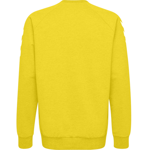 HUMMEL GO COTTON SWEATSHIRT, SPORTS YELLOW, packshot