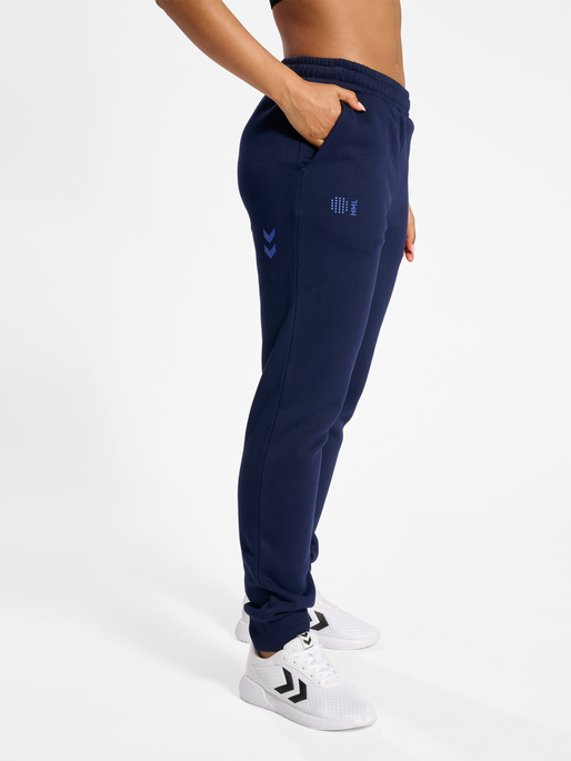 hummel COURT SWEATPANTS - MARINE hummel.dk