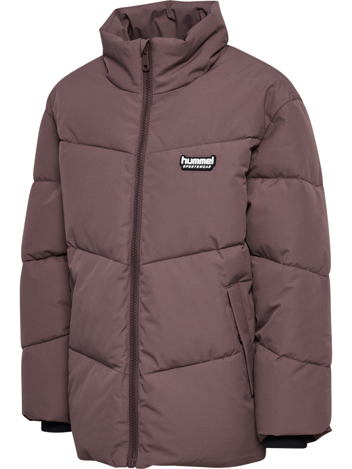 hmlJR PUFFER JACKET, PEPPERCORN, packshot