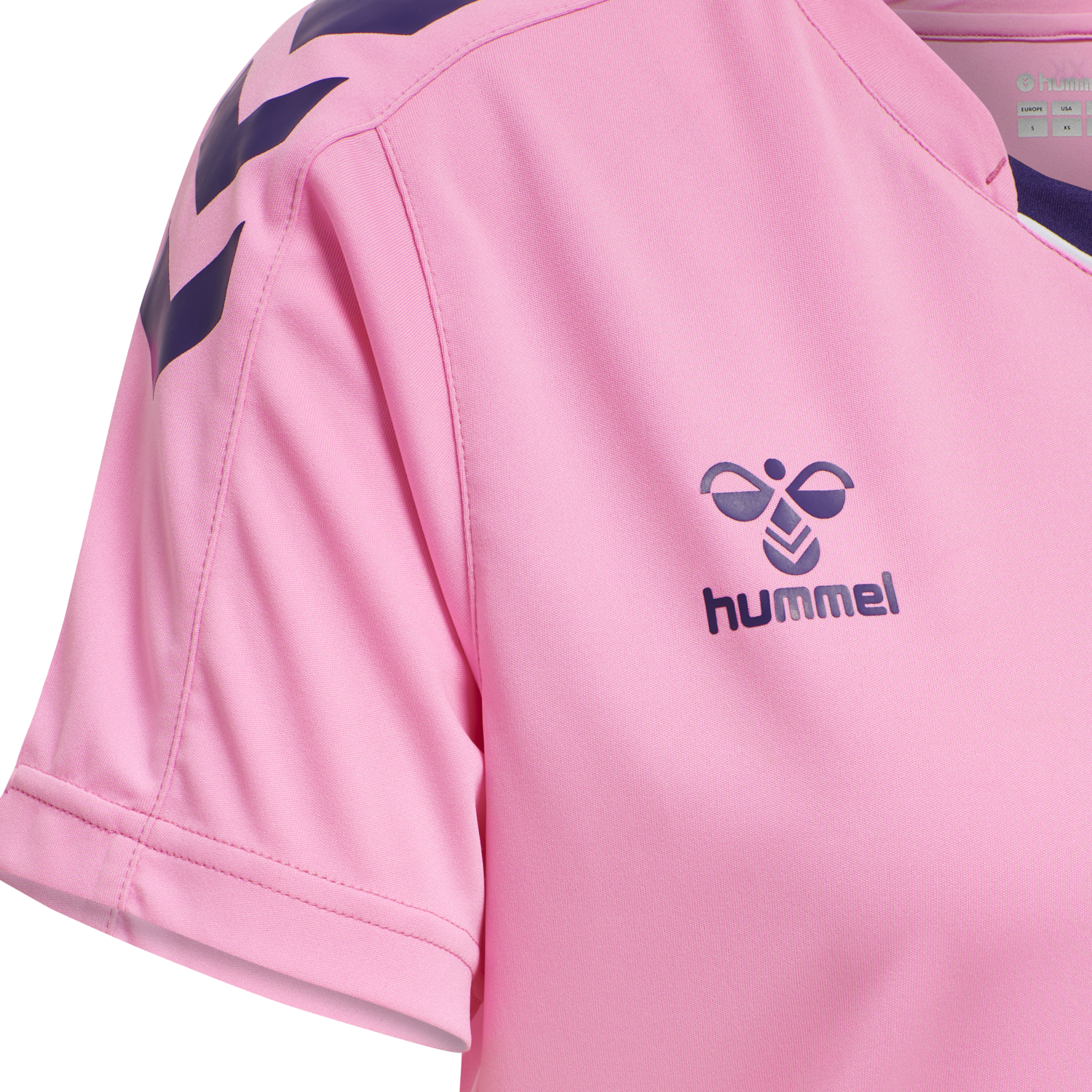 hmlCORE XK POLY JERSEY S/S WOMAN, COTTON CANDY, packshot