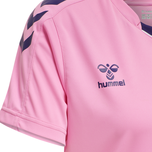 hmlCORE XK POLY JERSEY S/S WOMAN, COTTON CANDY hmlCORE XK POLY JERSEY S/S WOMAN, COTTON CANDY, packshot