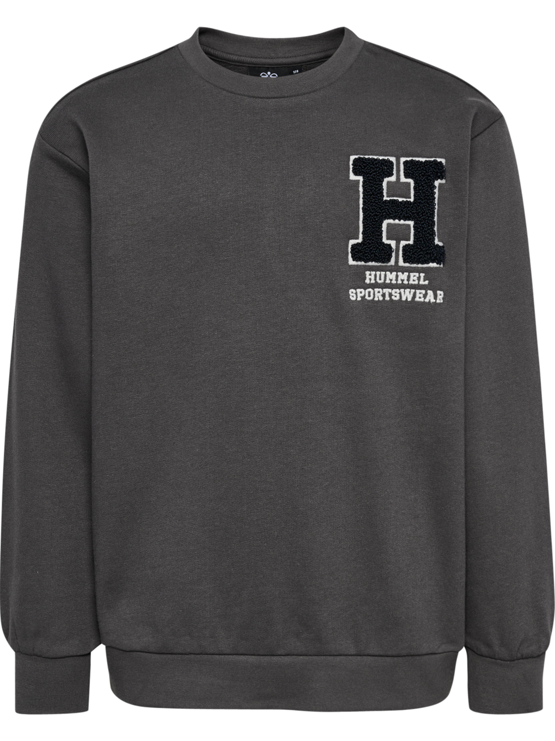 hmlALLTON SWEATSHIRT, FORGED IRON, packshot