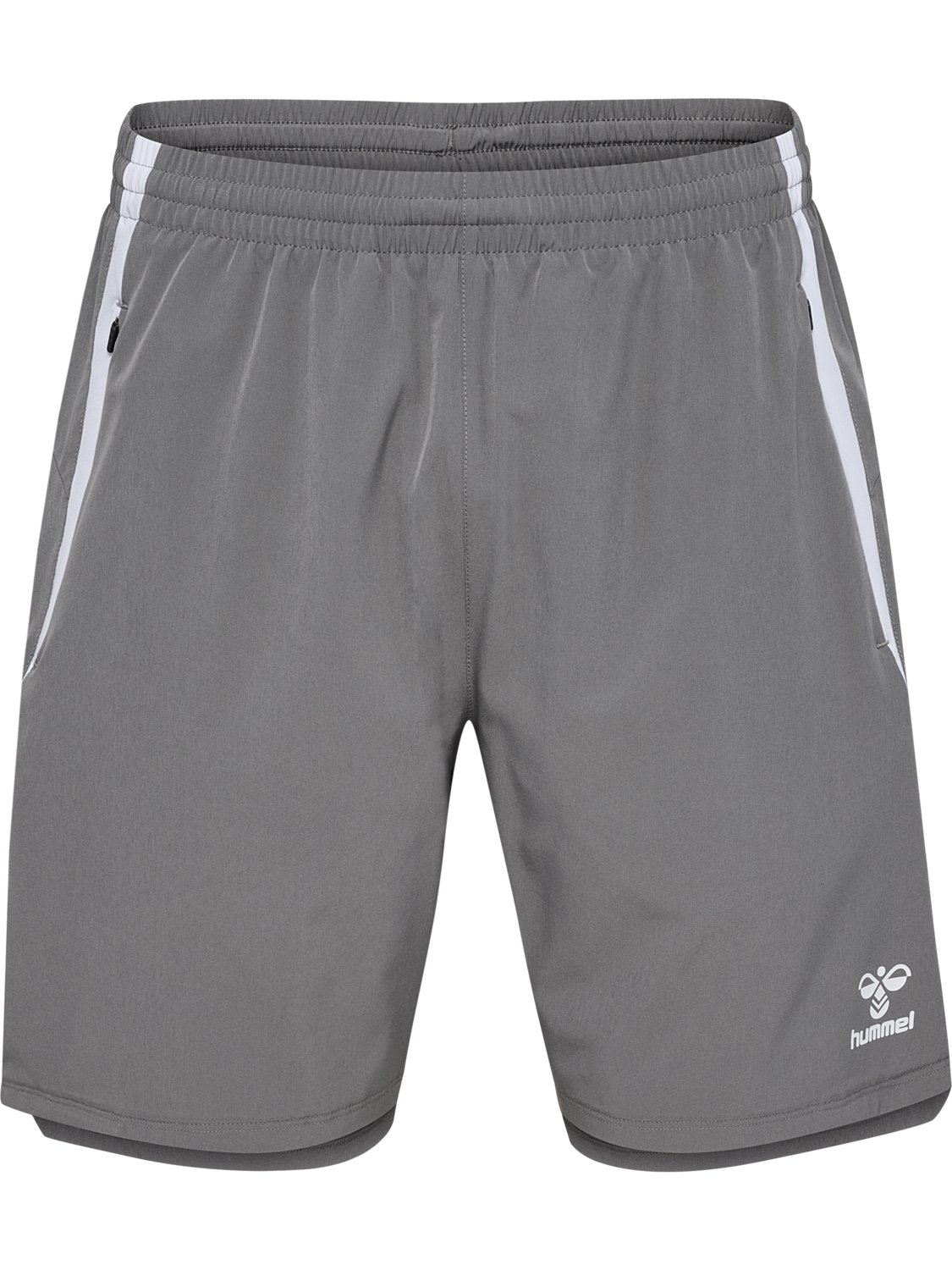 hmlLEAD 2.0 WOVEN SHORTS, STEEL GRAY, packshot