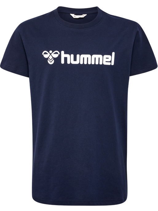 hmlGO 2.0 LOGO T-SHIRT S/S KIDS, MARINE, packshot