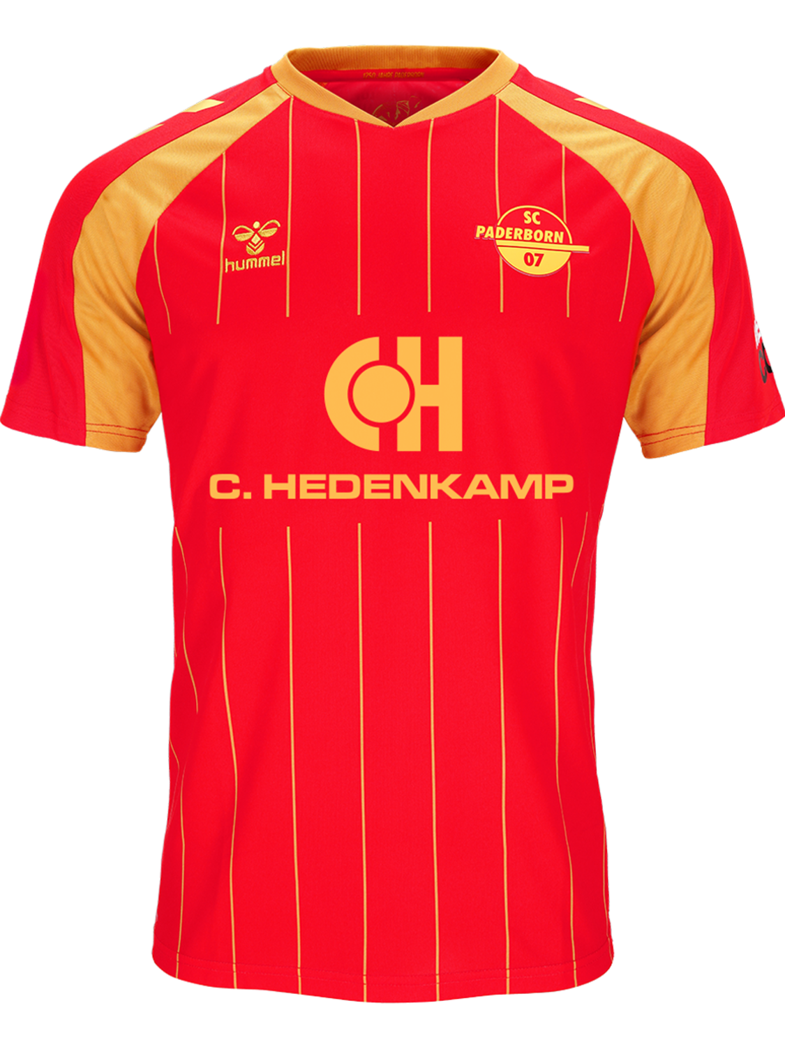 SCP07 26/27 AWAY JERSEY S/S, FIERY RED, packshot