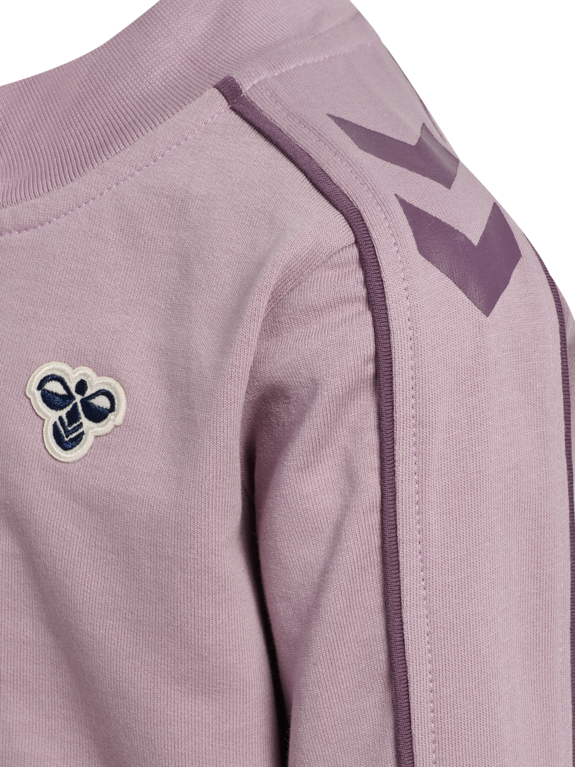 hmlMINI CO REG TRACK SUIT, SEA FOG, packshot