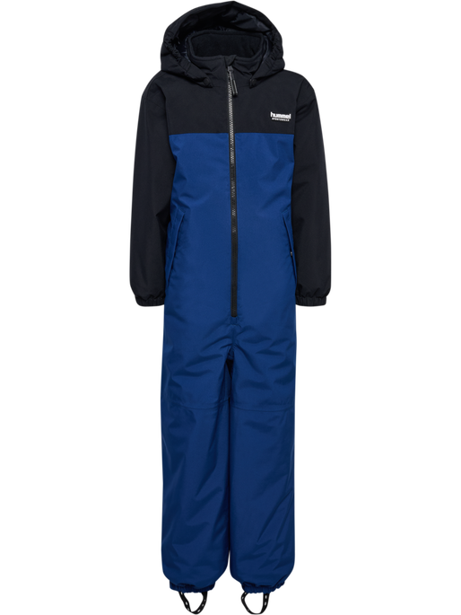 hmlJR BLOCK SNOWSUIT WP, ESTATE BLUE hmlJR BLOCK SNOWSUIT WP, ESTATE BLUE, packshot