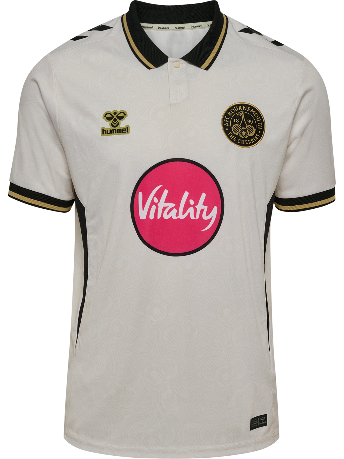 AFCB 26/27 3RD JERSEY S/S, MARSHMALLOW, packshot