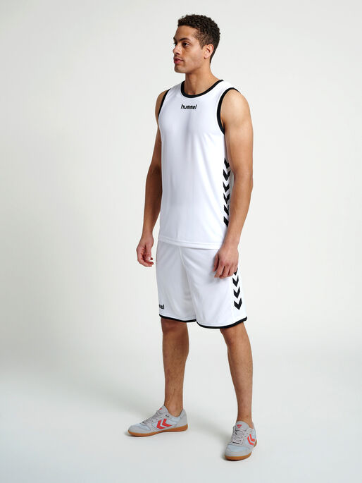 CORE BASKET JERSEY, WHITE, model