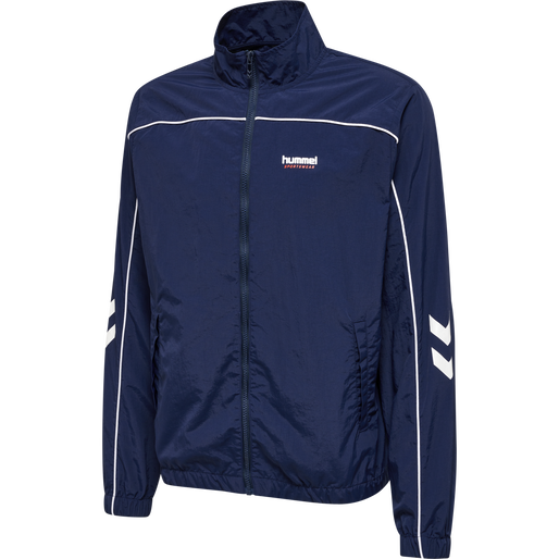 hmlLGC CELAB WOV ZIP JACKET, DRESS BLUES hmlLGC CELAB WOV ZIP JACKET, DRESS BLUES, packshot