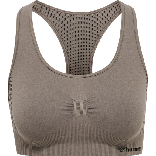 hmlMT SHAPING SEAMLESS SPORTS TOP, DRIFTWOOD, packshot