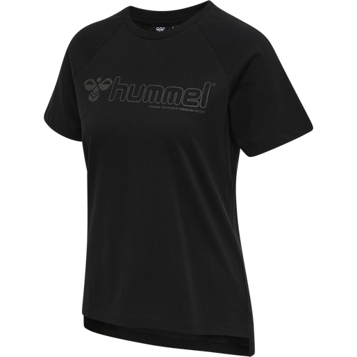 hmlNONI 2.0 T-SHIRT, BLACK, packshot
