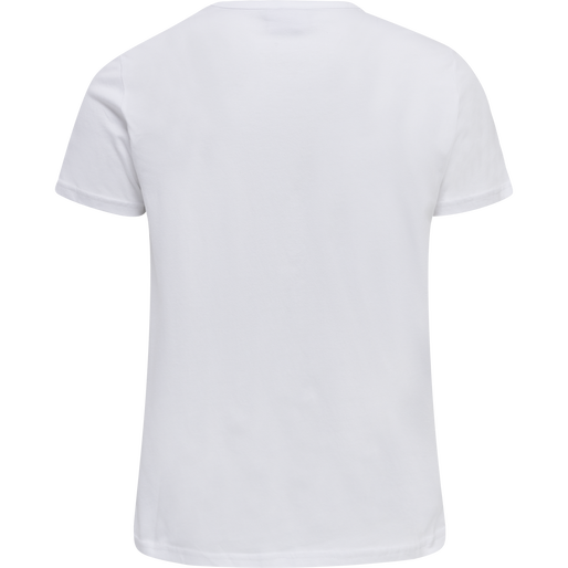 hmlIC COMBI T-SHIRT, WHITE, packshot