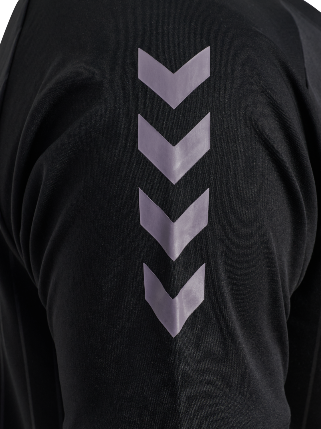 hmlPULSE STRIPE T-SHIRT S/S, BLACK, packshot