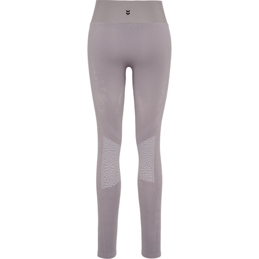 hmlMT FLOW SEAMLESS HW TIGHTS, MINIMAL GRAY, packshot