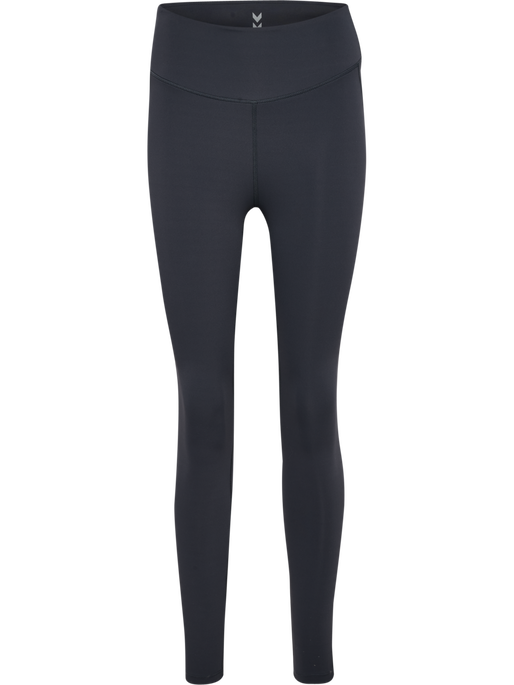hmlPULSE HIGH WAIST TIGHTS, EBONY, packshot