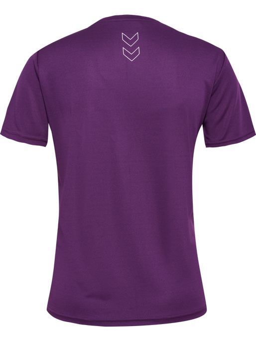 hmlTE TOLA T-SHIRT, IMPERIAL PURPLE, packshot