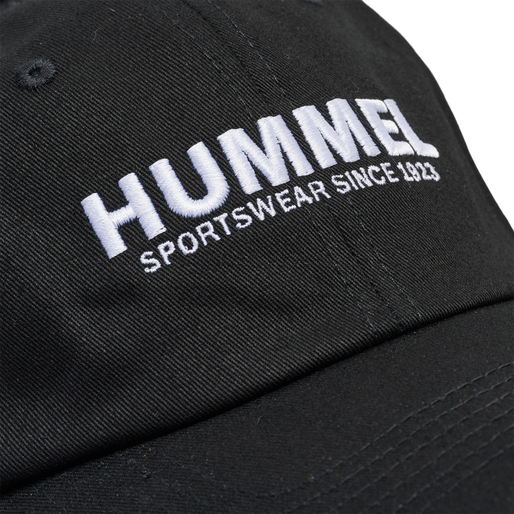 hmlLEGACY CORE BASEBALL CAP, BLACK, packshot