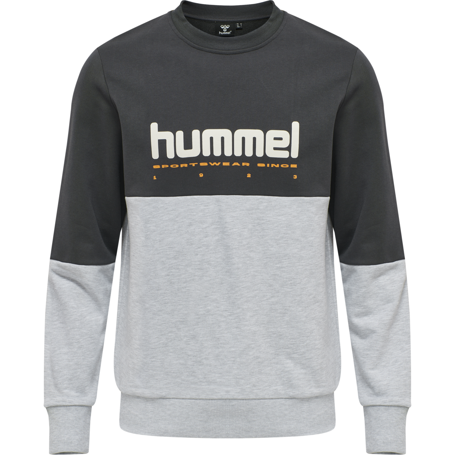 hmlLGC MANFRED SWEATSHIRT, LIGHT GREY MELANGE, packshot