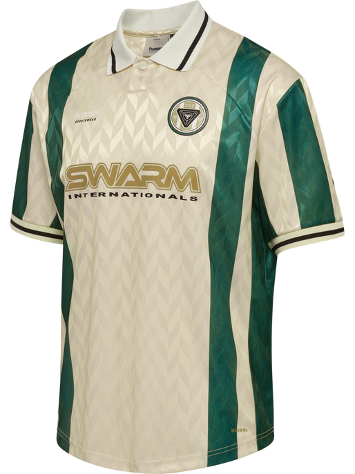 hmlLOOSE SOCCER JERSEY S/S, FOG hmlLOOSE SOCCER JERSEY S/S, FOG, packshot