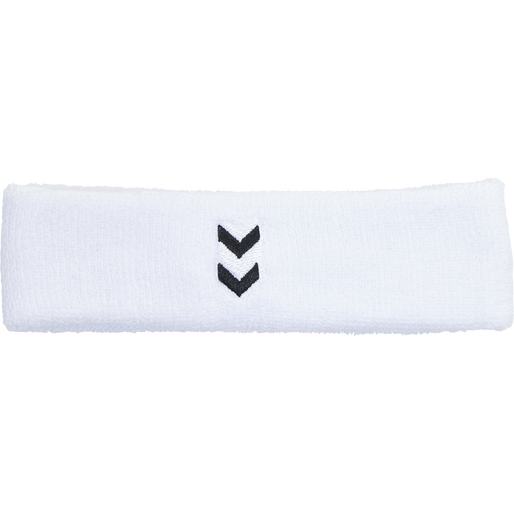 HUMMEL CHEVRON HEADBAND, WHITE, packshot