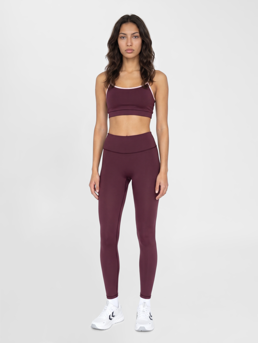 hmlBALANCE HW TIGHTS, CATAWBA GRAPE, model