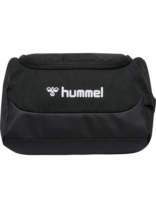 hmlLEAD TOILETRY BAG, BLACK hmlLEAD TOILETRY BAG, BLACK, packshot