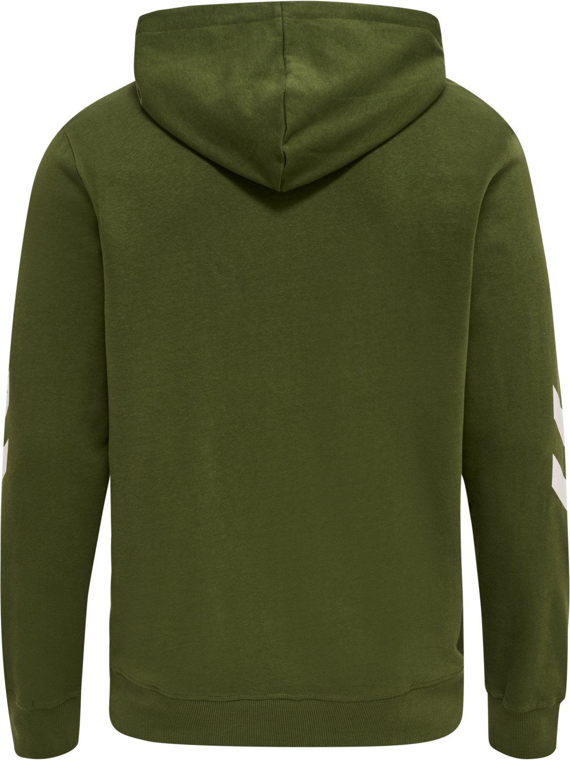 hmlLEGACY LOGO HOODIE, RIFLE GREEN, packshot