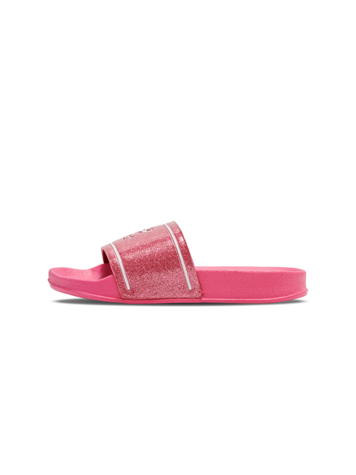 POOL SLIDE GLITTER JR, RASPBERRY POOL SLIDE GLITTER JR, RASPBERRY, packshot