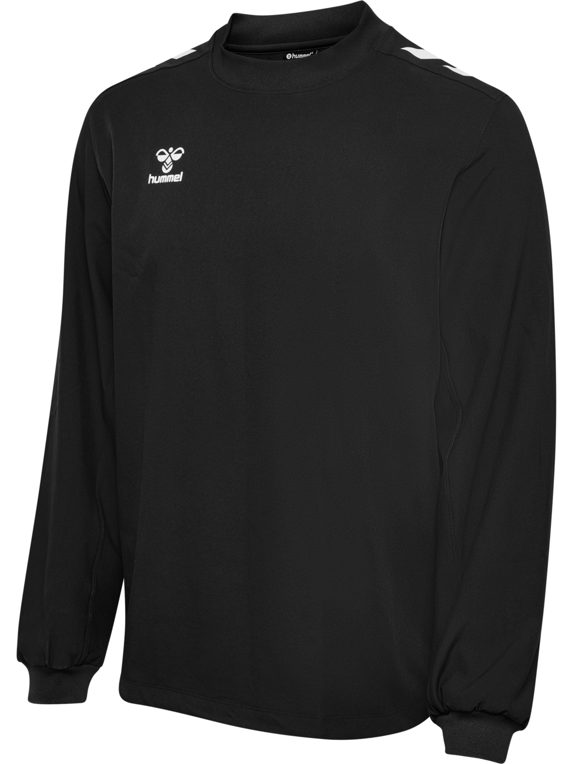 hmlRUGBY CONTACT TOP L/S, BLACK, packshot