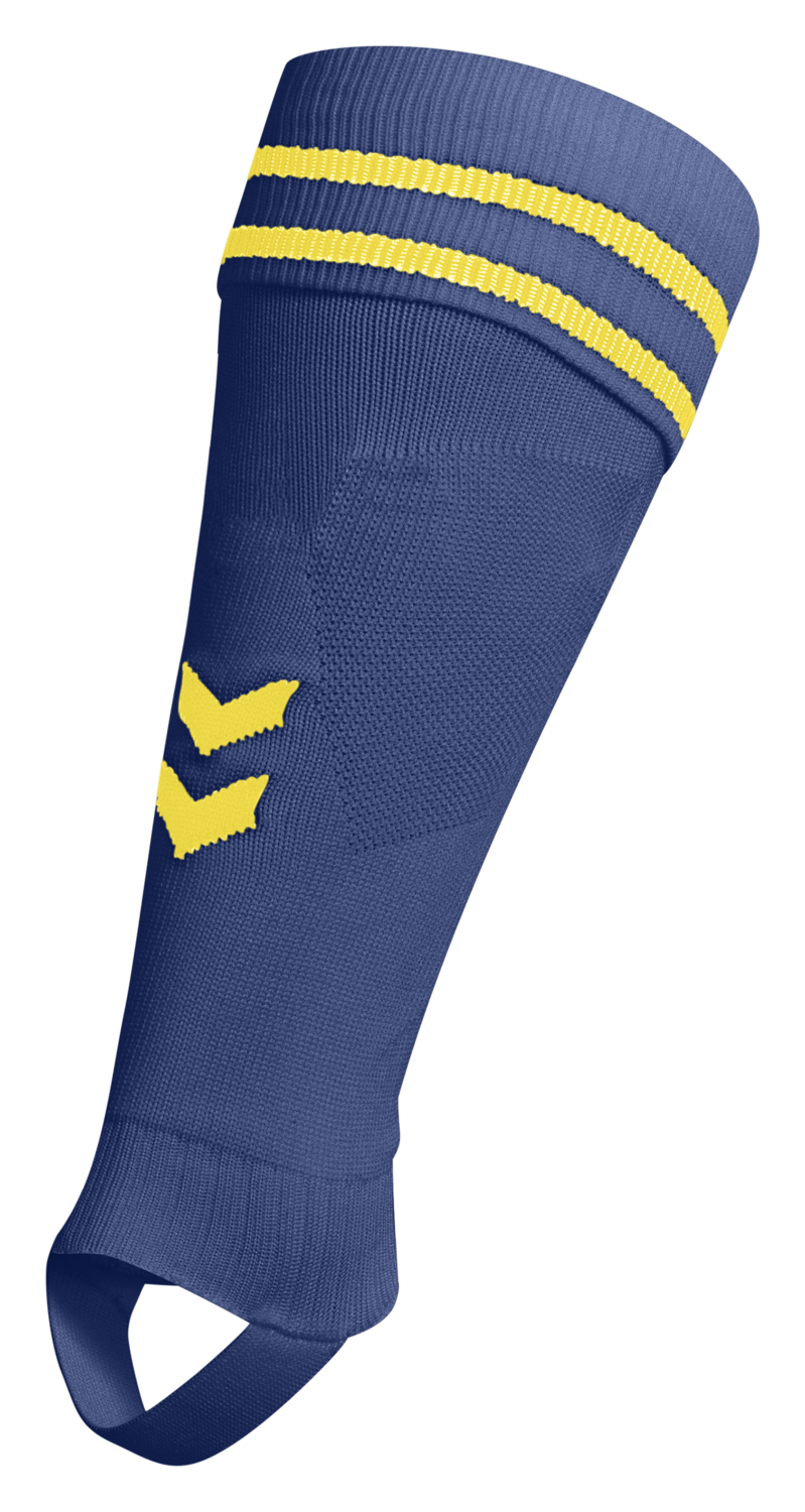 ELEMENT FOOTBALL SOCK FOOTLESS, TRUE BLUE/SPORTS YELLOW, packshot
