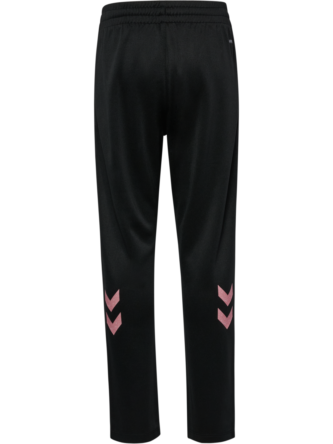 hmlSHIMMER TRAINING PANTS KIDS, BLACK/BRIDAL ROSE, packshot