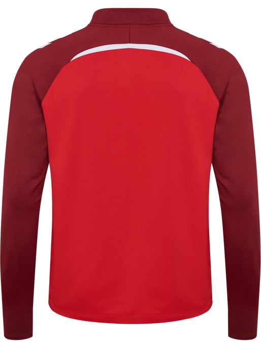 hmlLEAD 2.0 HALF ZIP, TRUE RED/MAROON, packshot