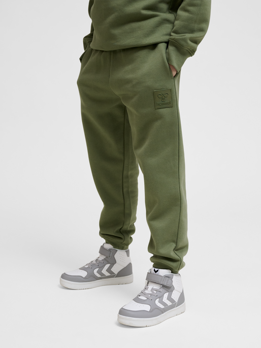 hmlCLEAN ADJUSTABLE PANTS, OLIVINE, model